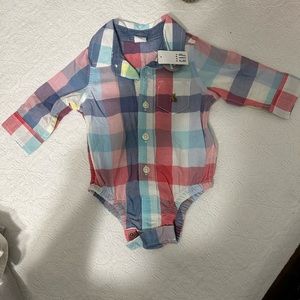 Gap Baby Spring Button Down Onesie